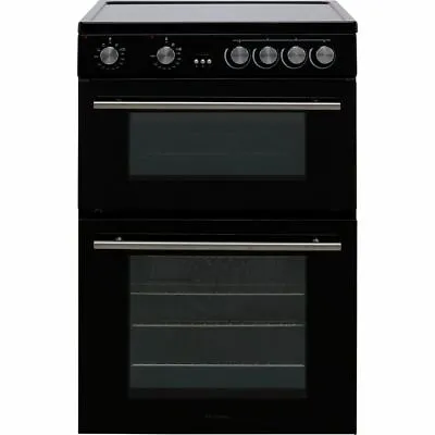 £399 • Buy Hisense HDE3211BBUK 60cm Free Standing Electric Cooker With Ceramic Hob A+/A