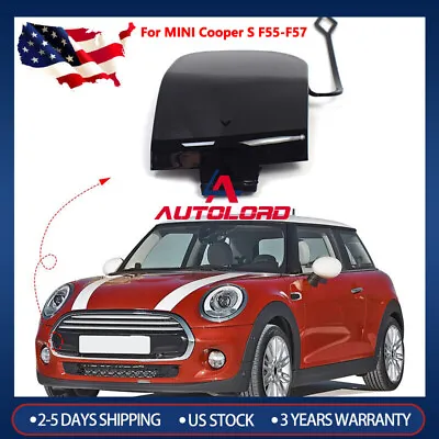 51117337796 Fit For MINI Cooper S F55-F57 Front Bumper Tow Hook Eye Cap Cover • $10.89