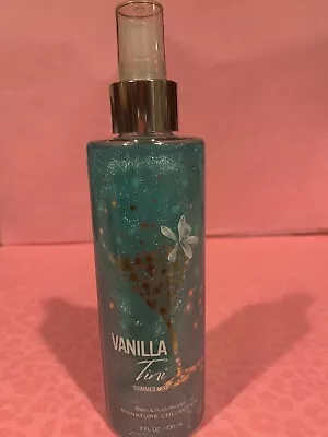 Bath & Body Works Vanilla Tini Shimmer Holiday Mist 8 Oz Splash Lot Of 3 Bottles • $34.99