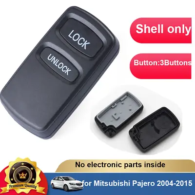 $12.12 • Buy For Mitsubishi Pajero V73 Outlander Car Remote FOB Keyless Case Key Shell  2B