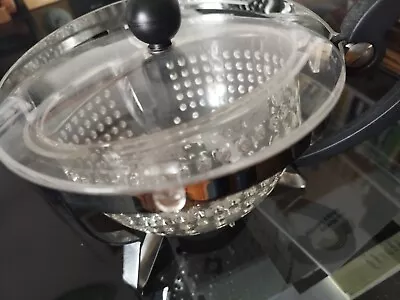 £4.99 • Buy Bodum Spare Parts Filter/ Inner, Lid And Frame For Large Chambord Teapot.