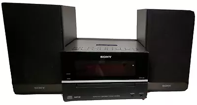Sony CMT HCD-BX20i Micro HIFI Stereo IPod Disc Receiver W/Speakers SS-CBX20 NICE • $49.99