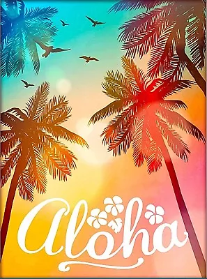 Aloha Hawaii United States Travel Home Wall Decor Advertisement Art Poster Print • $11.19