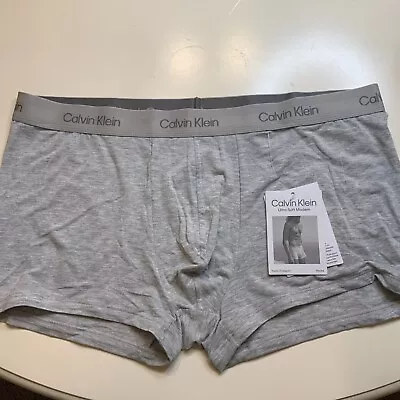 NWT Mens Calvin Klein  Ultra Soft Modal Trunk • $19