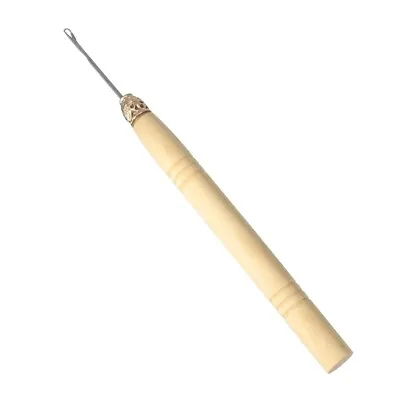 Hair Extension Pulling Needle Threader Looper Tool For Micro Beads Nano Rings X6 • £5.49