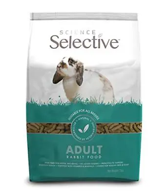 Supreme Petfoods Science Selective Adult Rabbit 1.5kg • £6.51