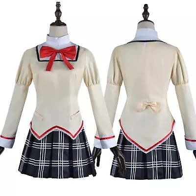 Puella Magi Madoka Magica Kaname Madoka Akemi Homura Cosplay Costume Uniform • $45.99