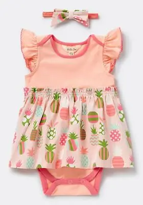 NWT Girls Matilda Jane Dream Chasers Sweet Pineapple Set Size 6-12 Months NEW • $30.95