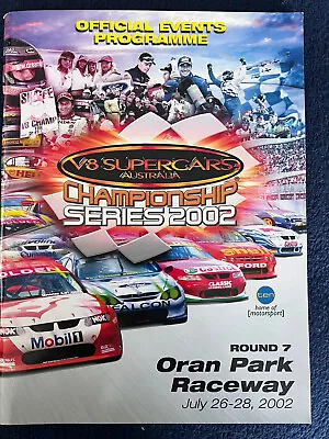 V8 Supercars Programme Oran Park 2002 • $30