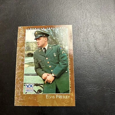 Jb15 American Pie Topps 2002 #116 Elvis Presley The King Joins The Army • $1.49