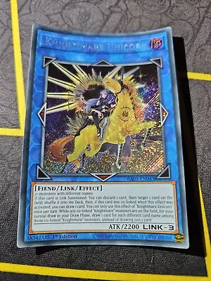 Knightmare Unicorn Alt Art - RA01-EN043 - Secret Rare - 1st Edition - YuGiOh • £1.75