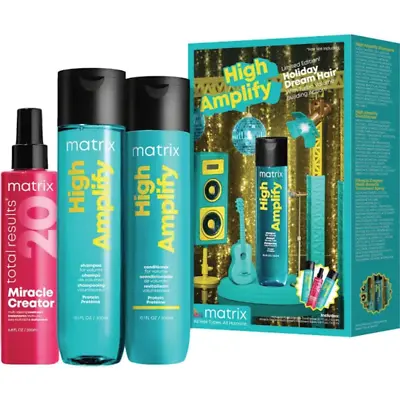 Matrix Total Results - Holiday Dream Hair Fantasy - High Amplify Gift Set • $37.50