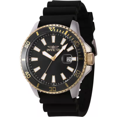 Invicta Pro Diver Quartz Black Dial Men's Watch 46132 • $51.64