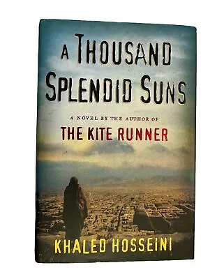 A Thousand Splendid Suns Khalid Hosseini 2007 Book Hardcover Novel Excellent • $16