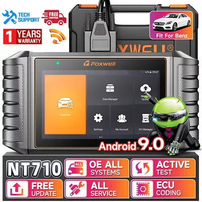 For Benz Mercedes Car OBD2 Scanner Auto Diagnostic Bidirectional ECU Key Coding • $229