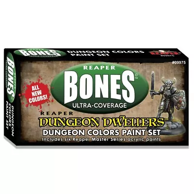 Reaper Miniatures Master Series Paints: Bones: Dungeon Colors Set • $21.24