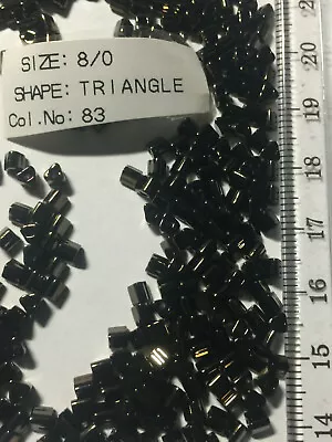 8/0 Toho Triangle Seed Beads   ***U PICK COLOR***  Japanese Seed Beads • $6.75