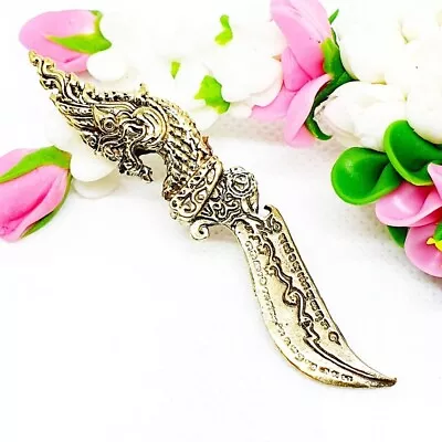 Thep Naga Kham Chanod Meed Mor Knife Dagger Sword Thai Amulet Migic Holy Power • $24.50