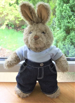 £19.99 • Buy Vintage Tiny Tees Build A Bear Rabbit With Original Oufit ~ In Nice Clean Condit