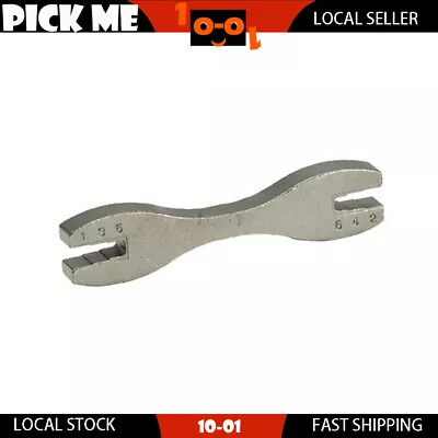 $9.99 • Buy Motorcycle Spoke Spanner Tool Wrench 6 In 1 For Honda Yamaha Suzuki Ktm Kawasaki