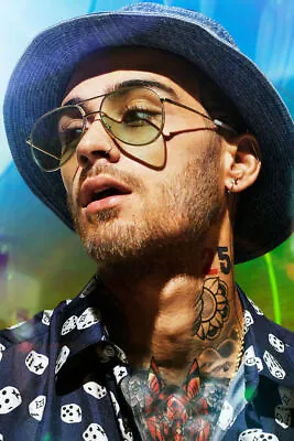 364531 Zayn Malik English R&B Singer One Direction Art Wall Print Poster UK • £43.14