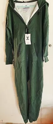 ONEPIECE Unisex Original Jumpsuit Jungle Green Melange Size XL NWT In Bag • £96.51