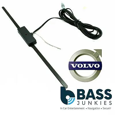 VOLVO 12v Universal Internal Windscreen Glass Mount Car Radio Aerial Antenna • £9.50