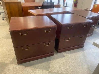 $197 • Buy 2Dr 30 W Lateral File Cabinet Traditional Style By Steelcase Office Furniture