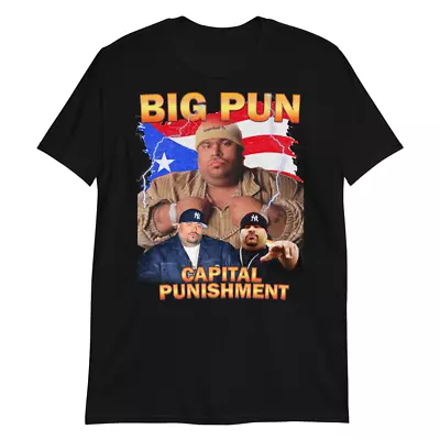 Big Pun Capital Rapper Men T-shirt Black Short Sleeve All Sizes JJ3704 • $22.79