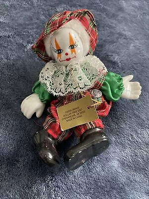 Vintage K’s Collection Circus Clowns Christmas Porcelain Clown Doll • $16.60