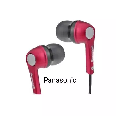 Panasonic RP-HJE240E-R Ear Phones For IPod - Red • £8.99