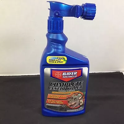 Bayer Advanced Complete Insect Killer For Soil Turf Ready To Spray 32 Oz NEW • $14.95