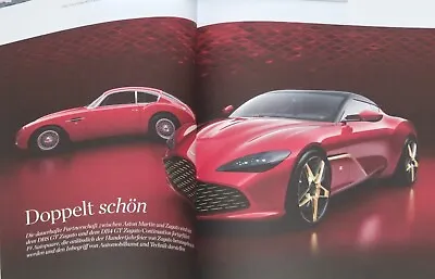 Aston Martin Mag DBS DB4 Zagato V8 Vantage DBX DB11 Fast N Brochure • $10.82