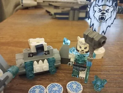 LEGO LEGENDS OF CHIMA: Ice Bear Tribe Pack 70230 Saber-Tooth 70232 • £6