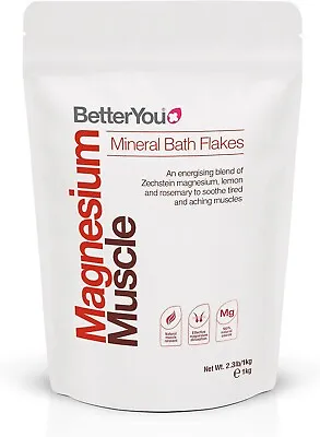 BetterYou Magnesium Flakes Muscle 1kg • £8.41