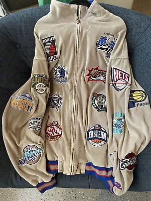 Vintage UNIQUE NBA Eastern & Western Conference Velour Track Suit 3XLT • $125