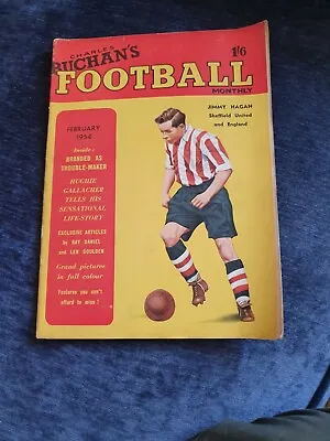 Charles Buchan Football Monthly Collectable Interesting Vintage Memories 50s • £3.50