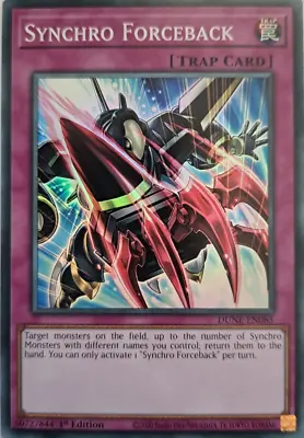 Synchro Forceback - DUNE-EN085 - Super Rare - YuGiOh • £0.99