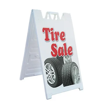 A-frame Sidewalk Tire Sale 24  X 36  Double Sided A-Frame Sidewalk Sign • $44.99