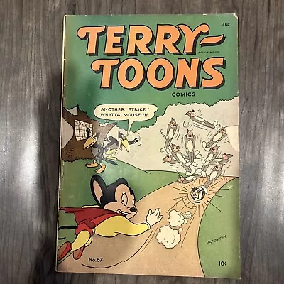 Terry-Toons #67 Golden Age Mighty Mouse 1948 • $4.99