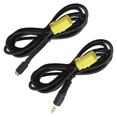 Car Line-in Adapter Cable Aux Line Input Adapter Cable For Paugeot Boxer • £6.61