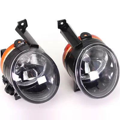 Pair Fog Lamp Light With Bulbs For VW Tiguan 2007 2008 2009 2010 2011 • $36.99