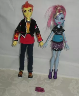 Mattel Monster High Classroom Partners Home Ick Abbey Bominable And Heath Burns • $48