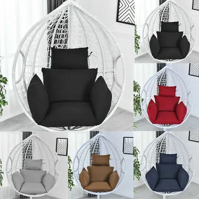 £8.99 • Buy Egg Chair Cushion Seat Swing Hanging Chair Seat Pad Indoor Outdoor Patio