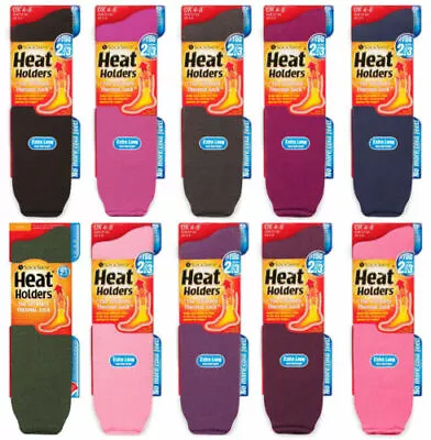 Ladies Long Heat Holders Socks Thermal Tog 2.3 Washable Warm Soft Winter Comfort • £10.99