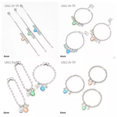 New Brand UNOde50 Charm Jewelry Stainless Steel Bracelet Unisex Bracelet Present • $10.44