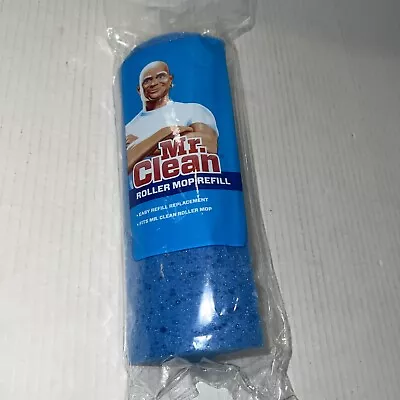 MR. CLEAN Roller Mop Sponge Refill Blue (1-Pack) - NEW/SEALED NOS 2016 • $11.99