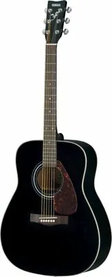 Yamaha F370 Dreadnought Black Acoustic Guitar • £213.57