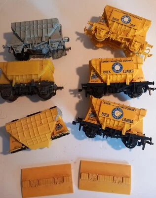 £6.50 • Buy JOB LOT Airfix Kit Built Cement Wagons - Restore, Repair And Spares