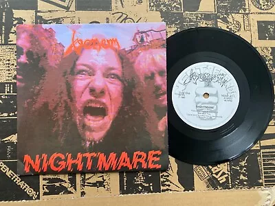 Venom - Nightmare 7  - 1985 Neat Records - Neat47 • £25